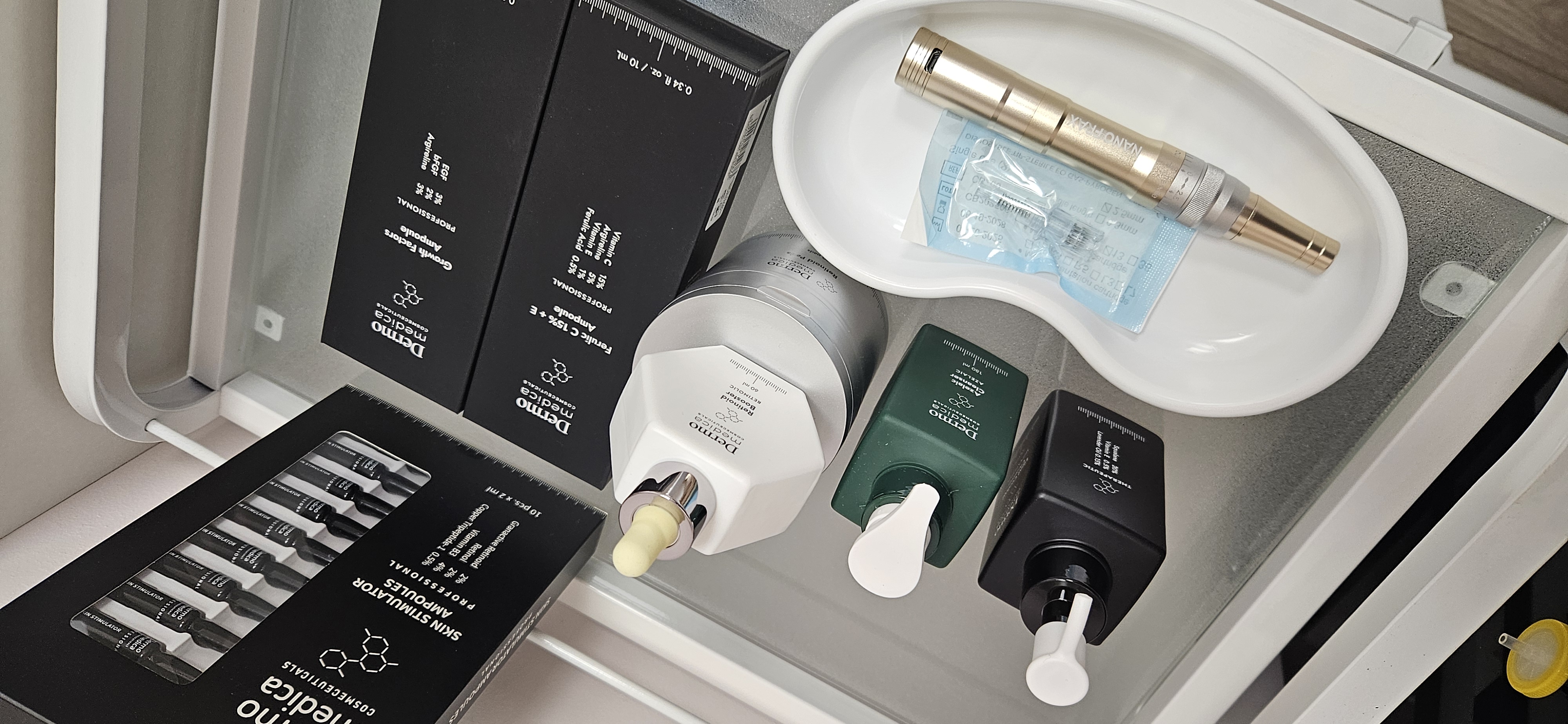 Zdjęcie osoby podczas zabiegu